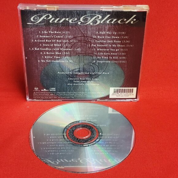 Clint Black The Greatest Hits 1996 CD Signed - Picture 8 of 8
